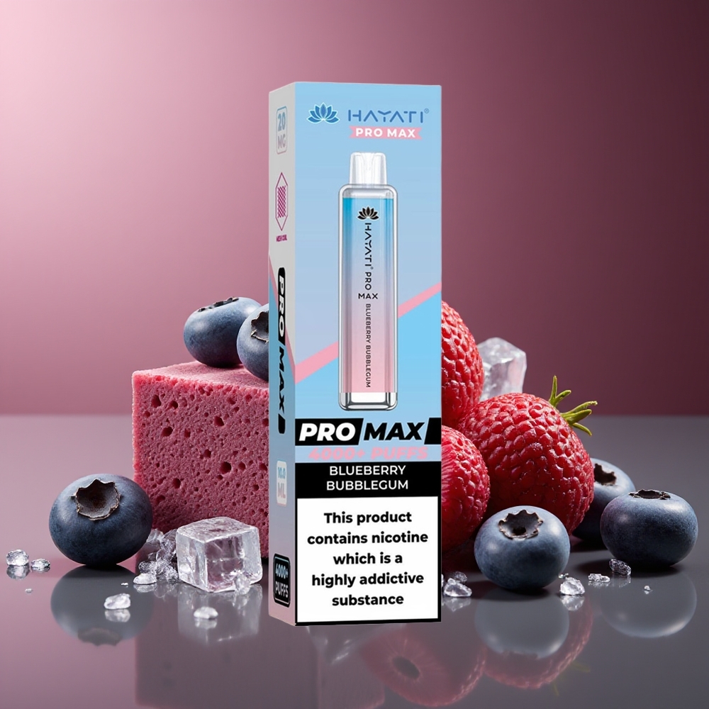 Hayati Pro Max 4000 Pufuri Tutti Frutti Gum Reîncărcabil 5% Nicotină