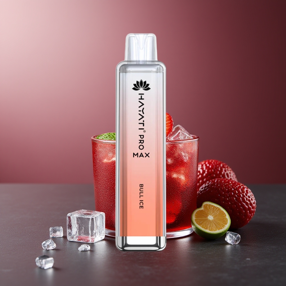 Hayati Pro Max 4000 Pufuri Vape Gheață de Taur Reîncărcabil 5% Nicotină