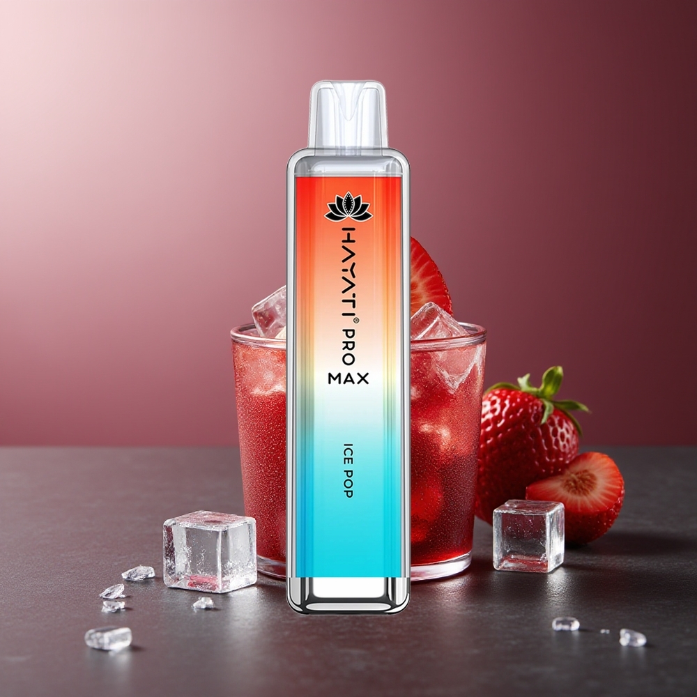 Hayati Pro Max 4000 Pufuri Vape Ice Pop Reîncărcabil cu 5% Nicotină