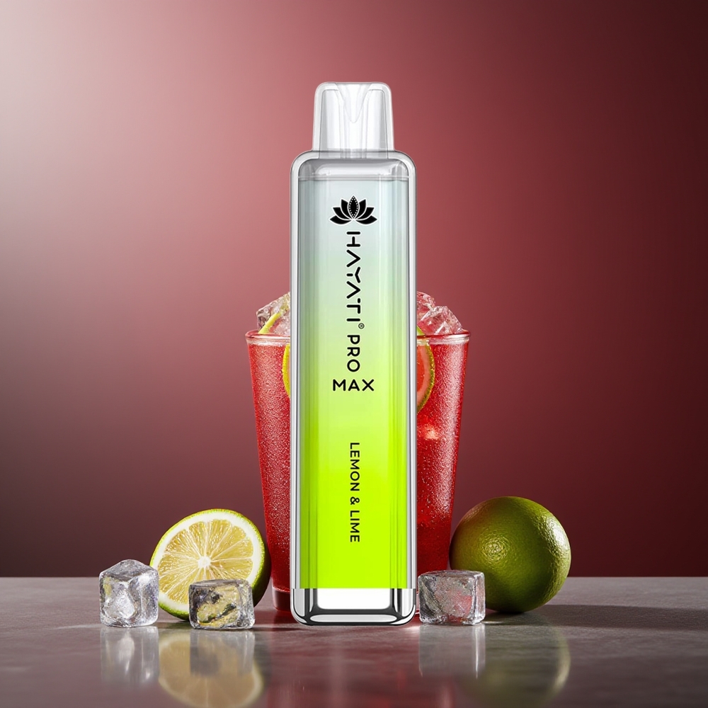 Hayati Pro Max 4000 Pufuri Vape Lămâie & Lime Reîncărcabil 5% Nicotină