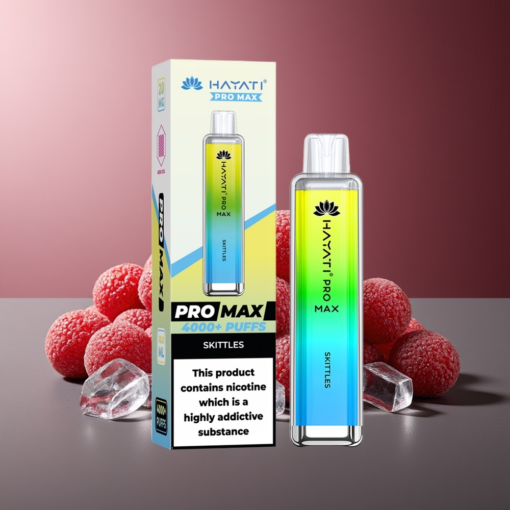 Hayati Pro Max 4000 Pufuri Vape Skittles 2% 1400mAh