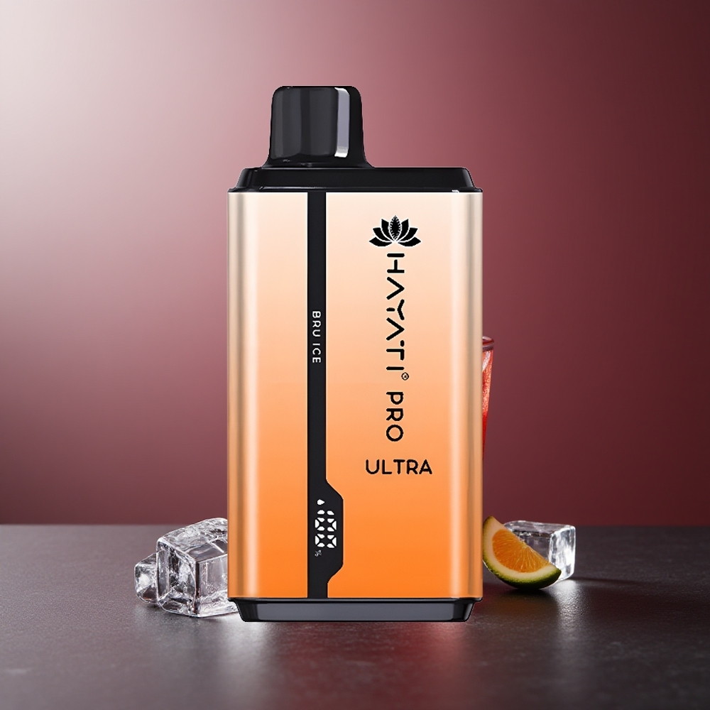 Hayati Pro Ultra 15000 Puffs Bru Gheață