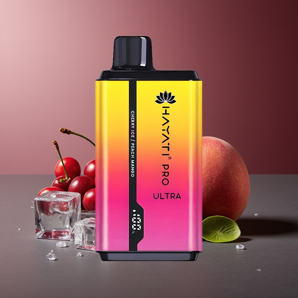 Hayati Pro Ultra 15000 Pufuri Cireșă Gheață piersică mango