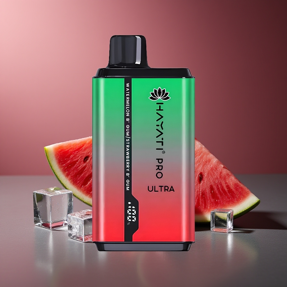 Hayati Pro Ultra 15000 Pufuri Piersică Bubblegum Căpșună Bubblegum 850mAh 24ml