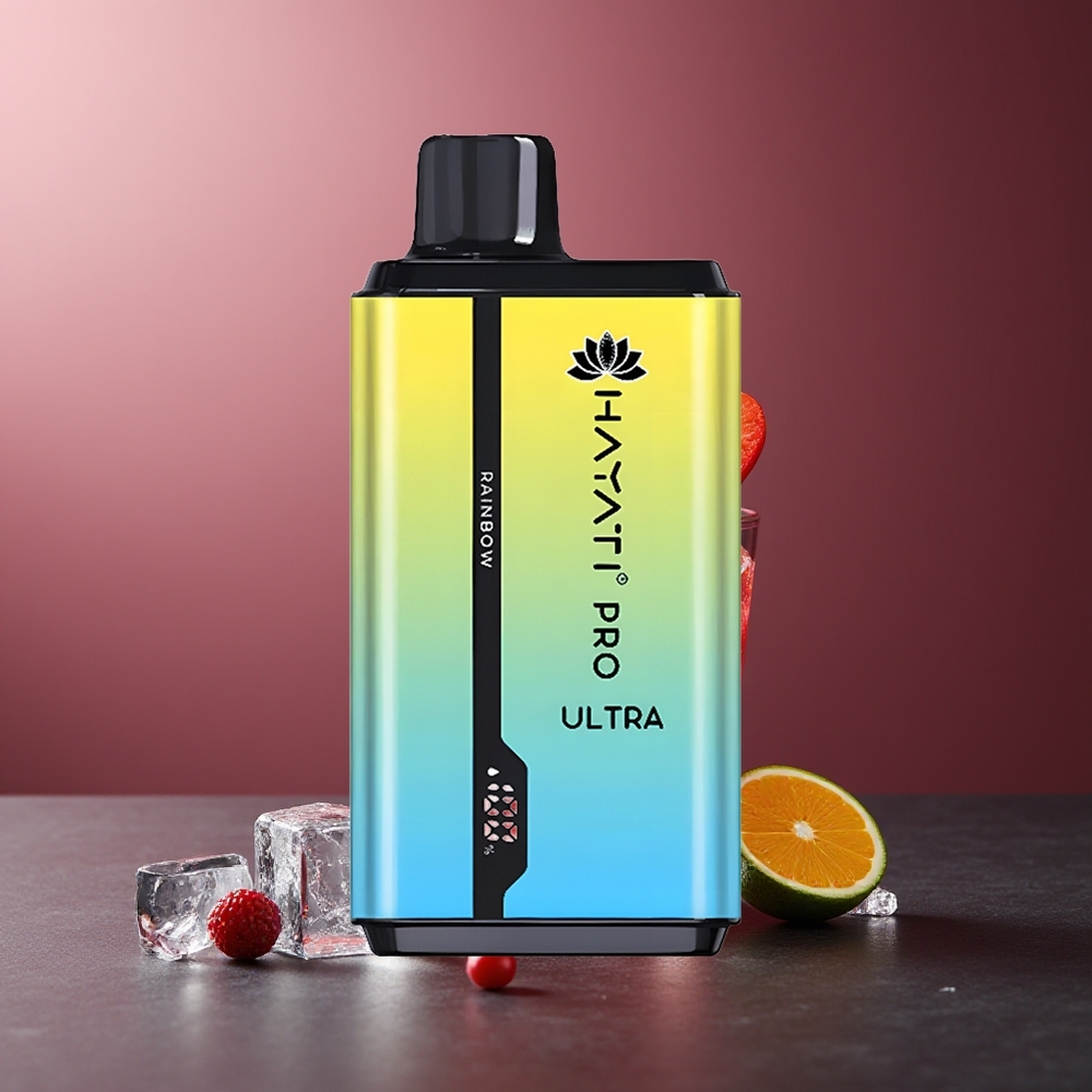 Hayati Pro Ultra 15000 Pufuri Vape Rainbow 49 Arome 24ml