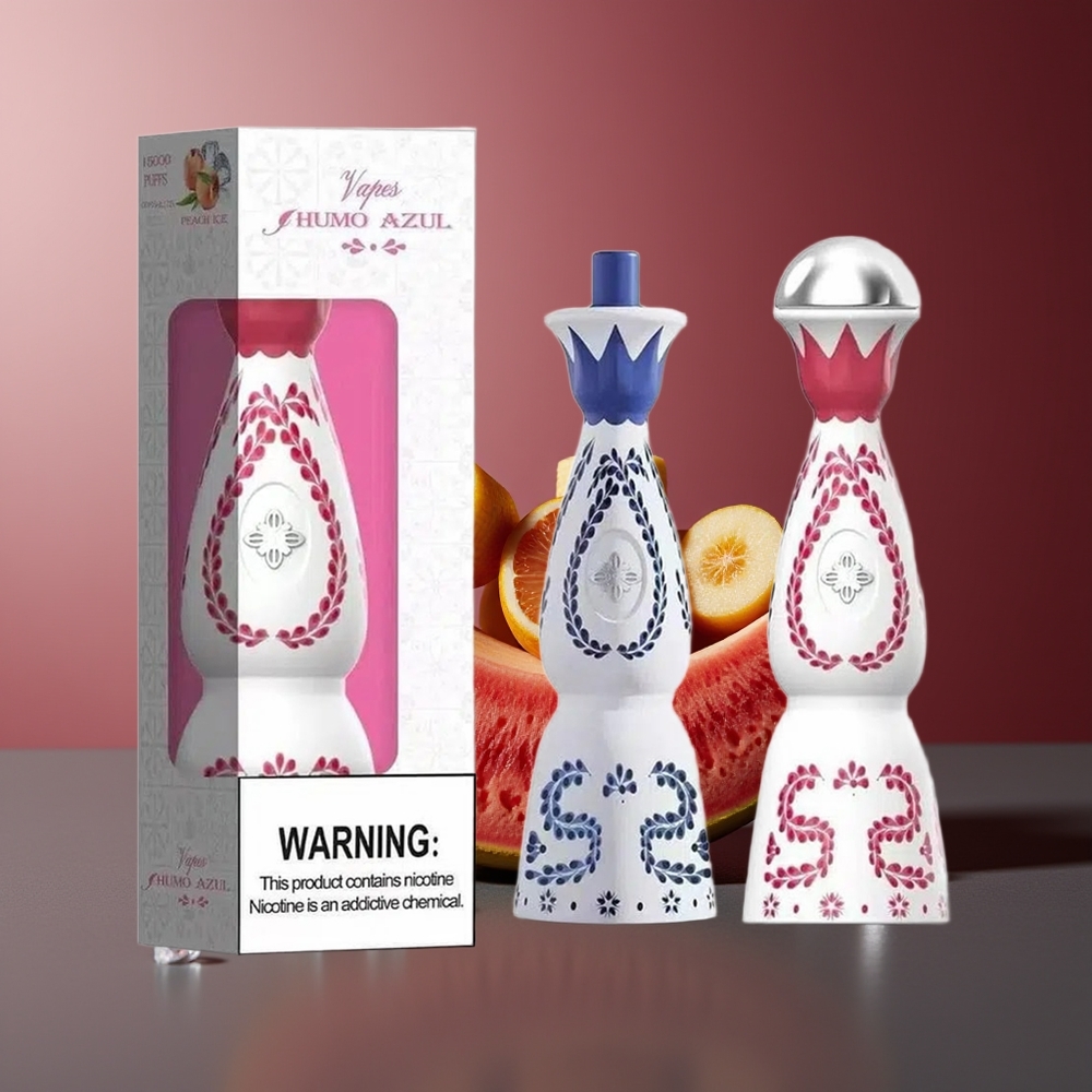 HUMO Azul 15000 Pufuri Banana 20mL 5% Nicotină
