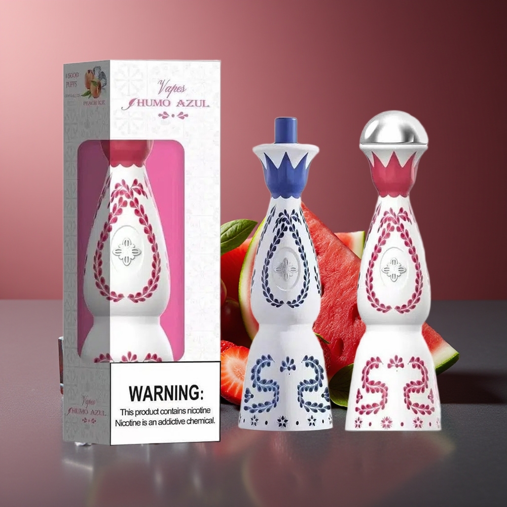 HUMO Azul 15000 Pufuri Căpșuni Pepene Verde Struguri 20mL 5% Nicotină