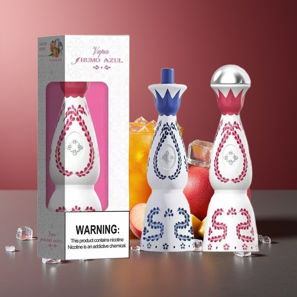 HUMO Azul 15000 Pufuri Piersică Mango Ananas 20mL 5% Nicotină