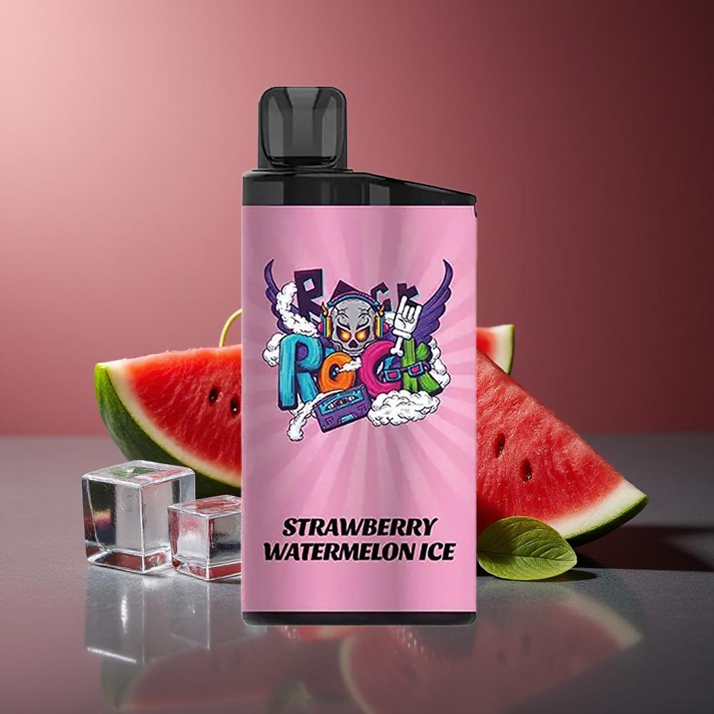 IGET Bar 3500 Pufuri Vapă Disposable Căpșuni Pepene Verde Gheață 1400 mAh