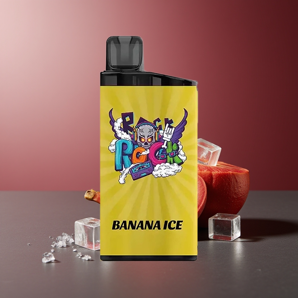 IGET Bar 3500 Pufuri Vape Banană Gheață PC+ALU