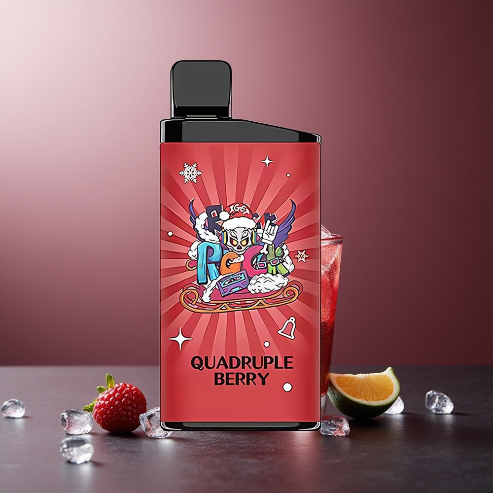 IGET Bar 3500 Pufuri Vape Boabe de Padure Quadruple 1400 mAh