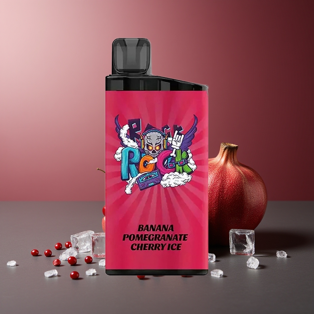 IGET Bar 3500 Pufuri Vape Dispozabil Banană Rodie Cireșă Gheață 1400 mAh