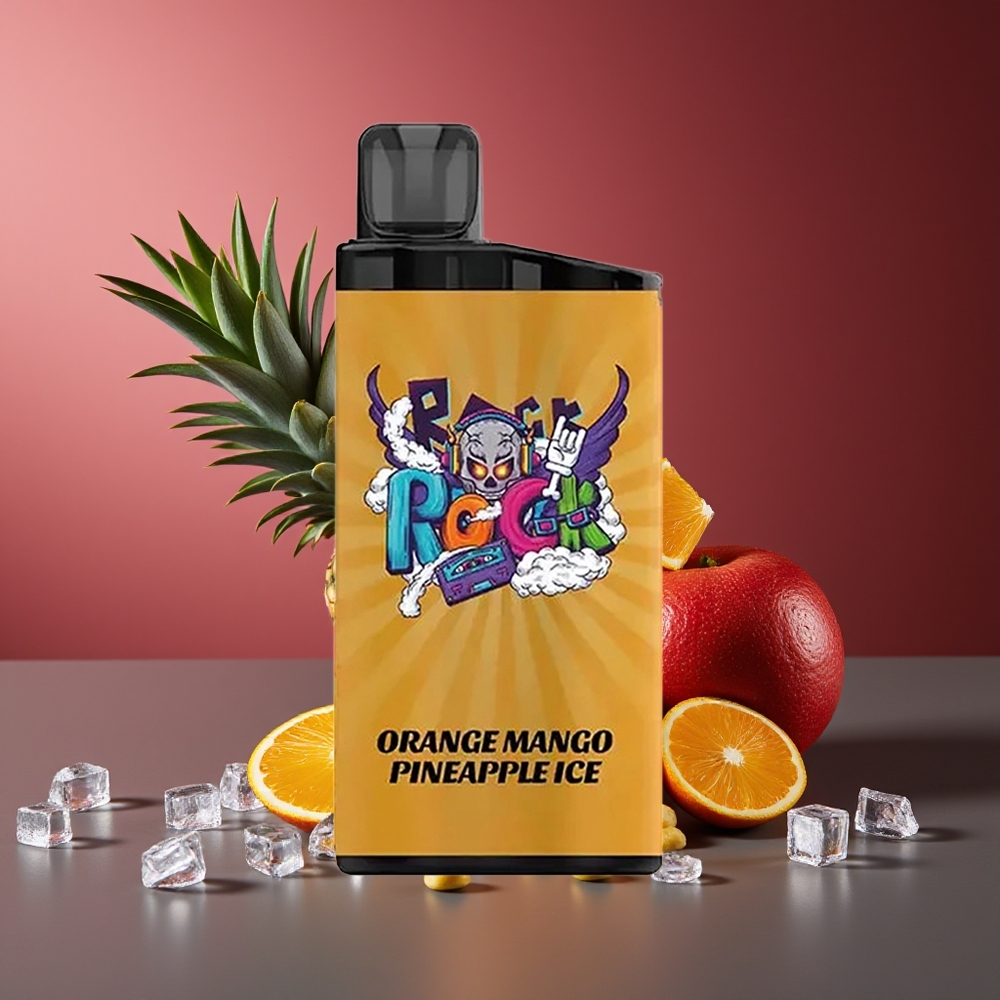 IGET Bar 3500 Pufuri Vape Portocală Mango Ananas Gheață 1400 mAh