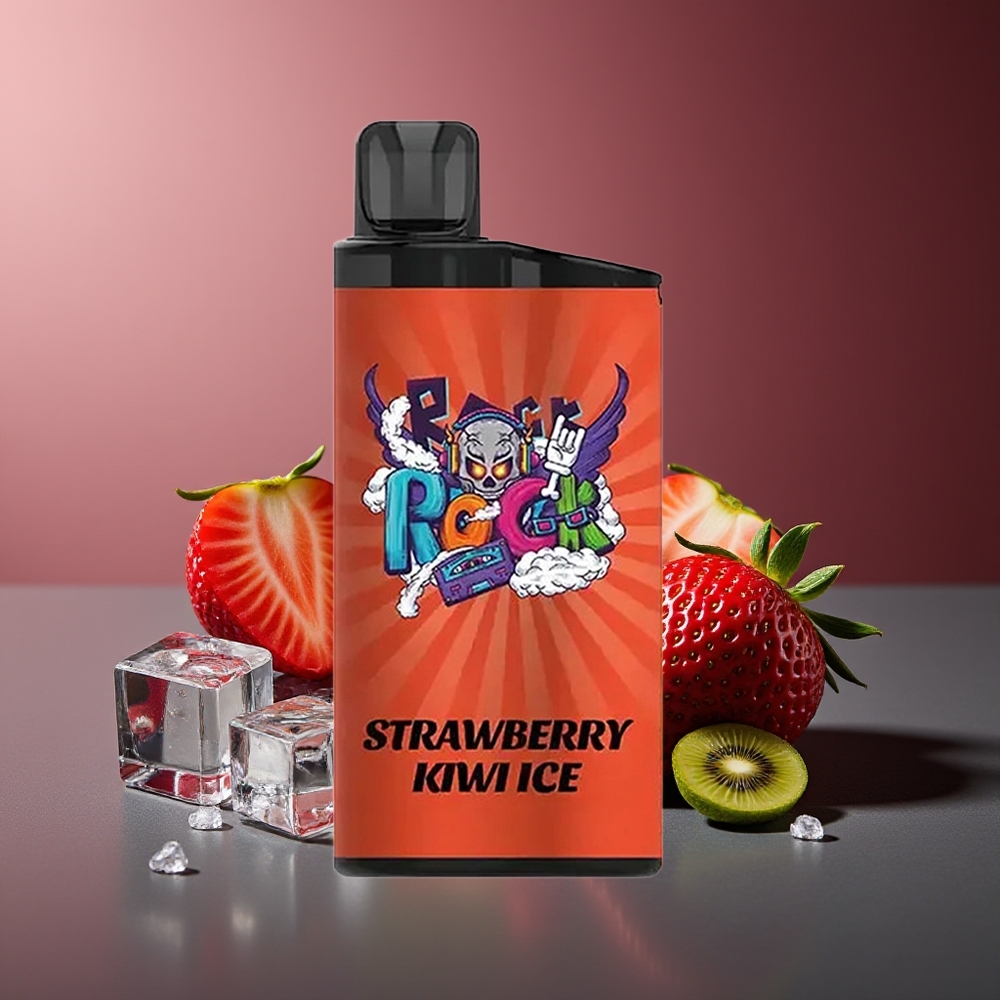 IGET Bar 3500 Pufuri Vaporizor Dispozabil Căpșuni Kiwi Gheață 1400 mAh