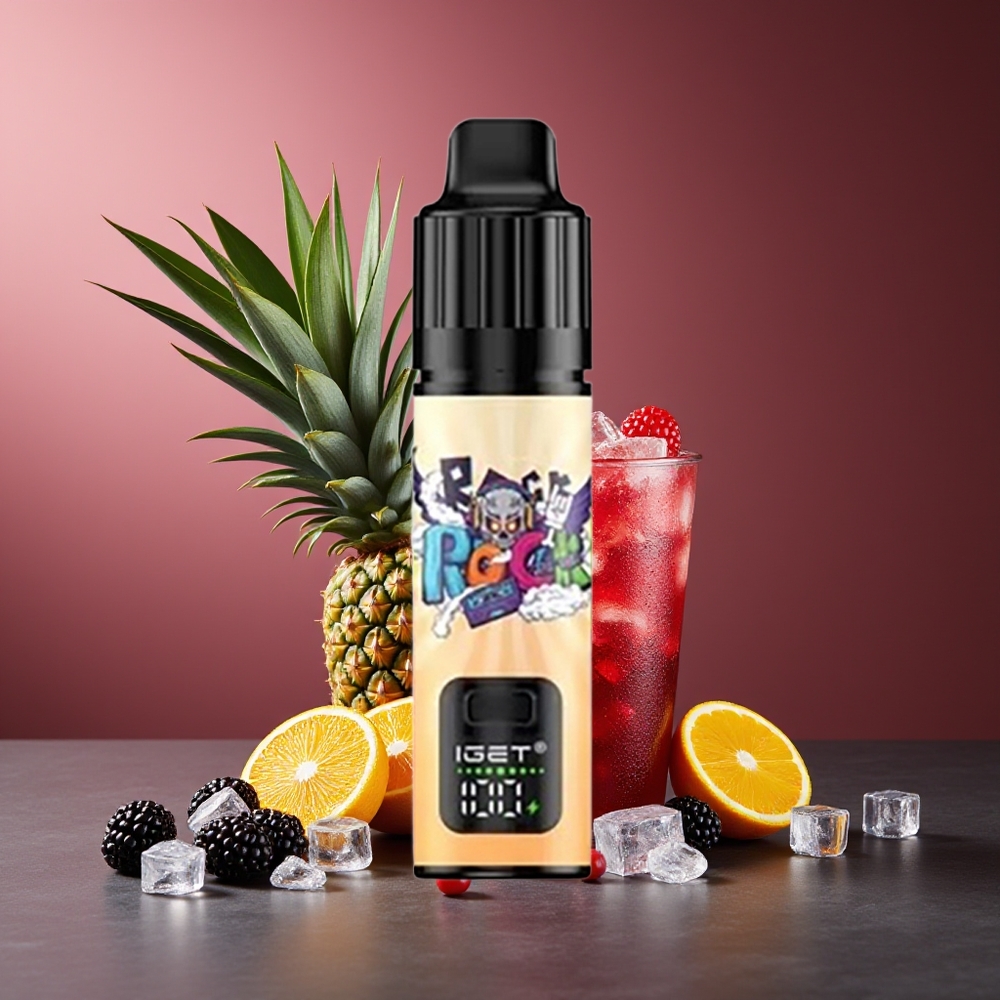 IGET BAR PLUS S3 POD 10000 Pufuri Blackberry Ananas Portocală 5% Nicotină