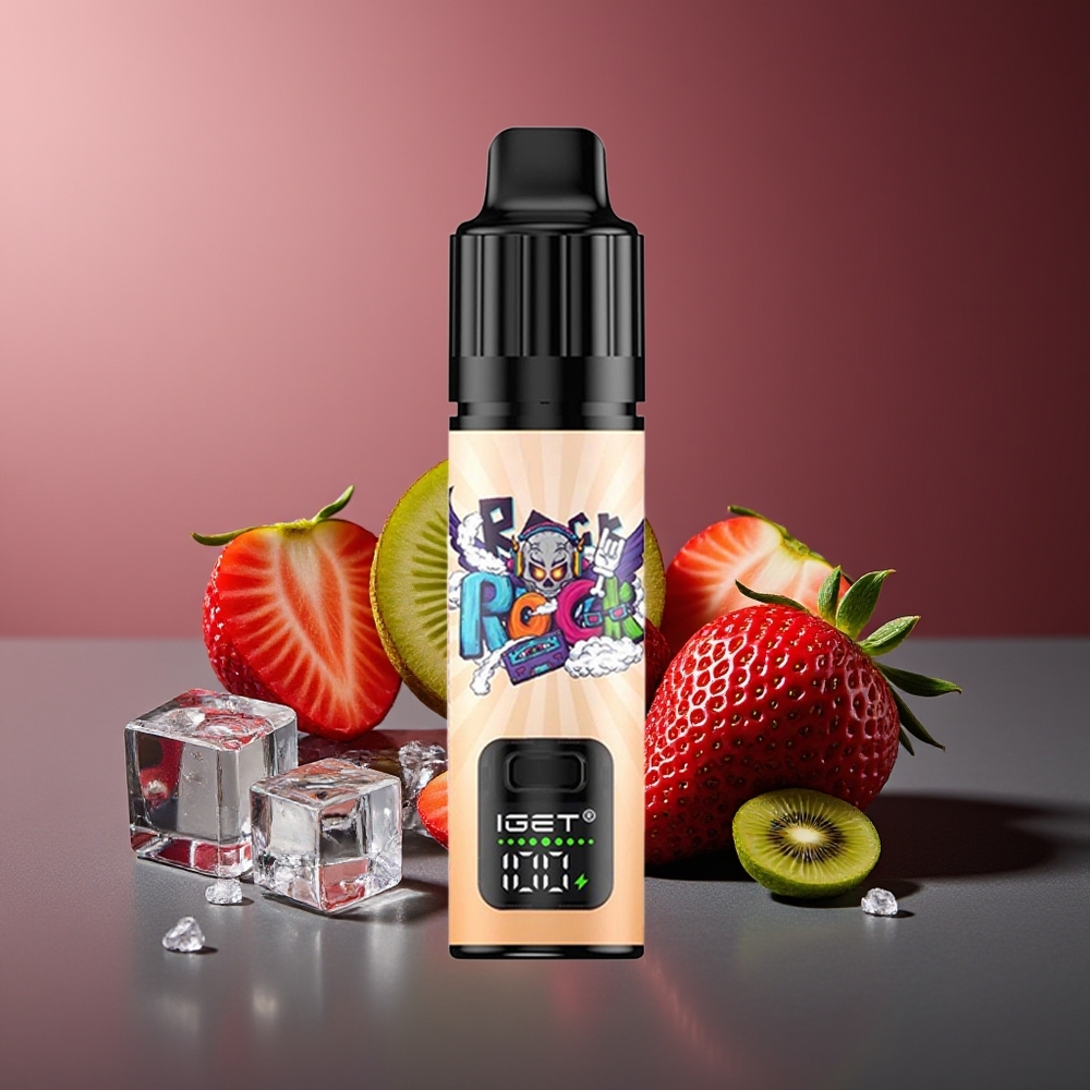 IGET BAR PLUS S3 POD 10000 Pufuri Capsuni Kiwi Gheață 18ml 5% Nicotină
