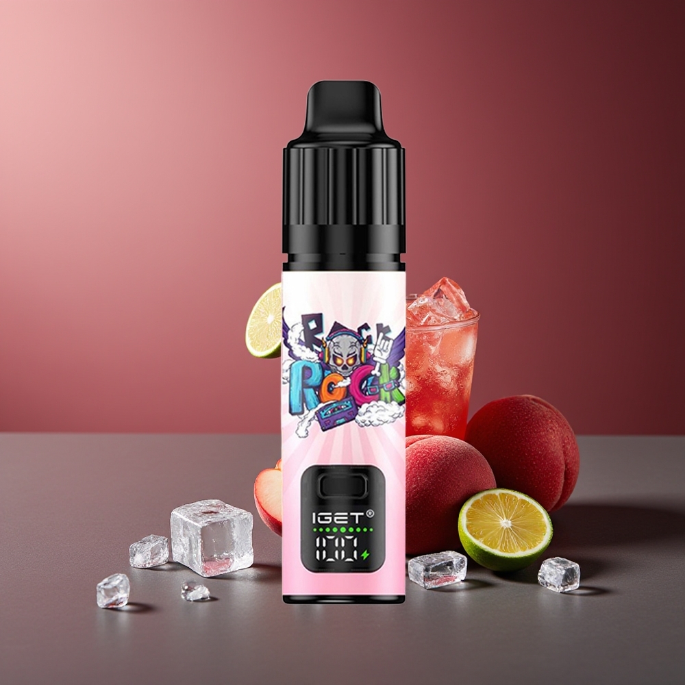 IGET BAR PLUS S3 POD 10000 Pufuri Piersică Litchi Lime Gheață 18ml 5%