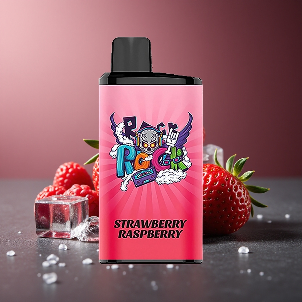 IGET Bar Pro 10000 Pufuri Vape Căpșuni-Zmeură PC+ALU