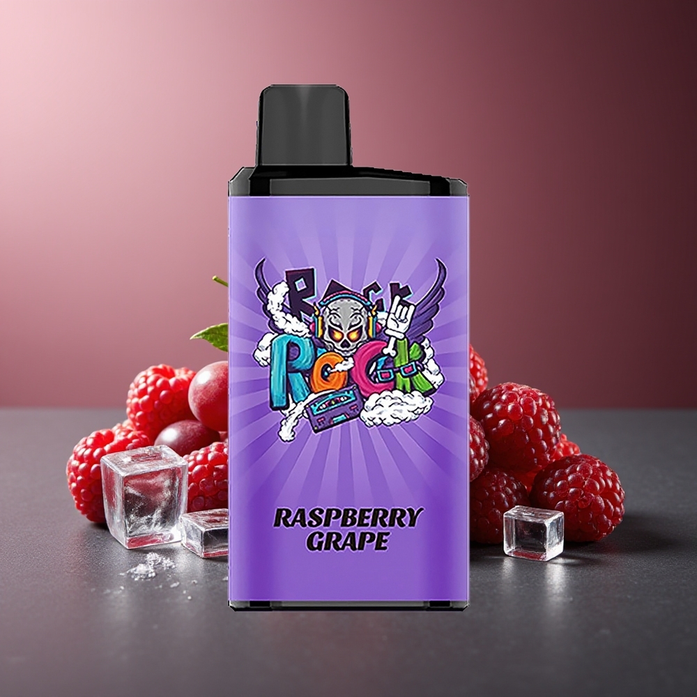 IGET Bar Pro 10000 Pufuri Vape Zmeură Strugure 2000 mAh