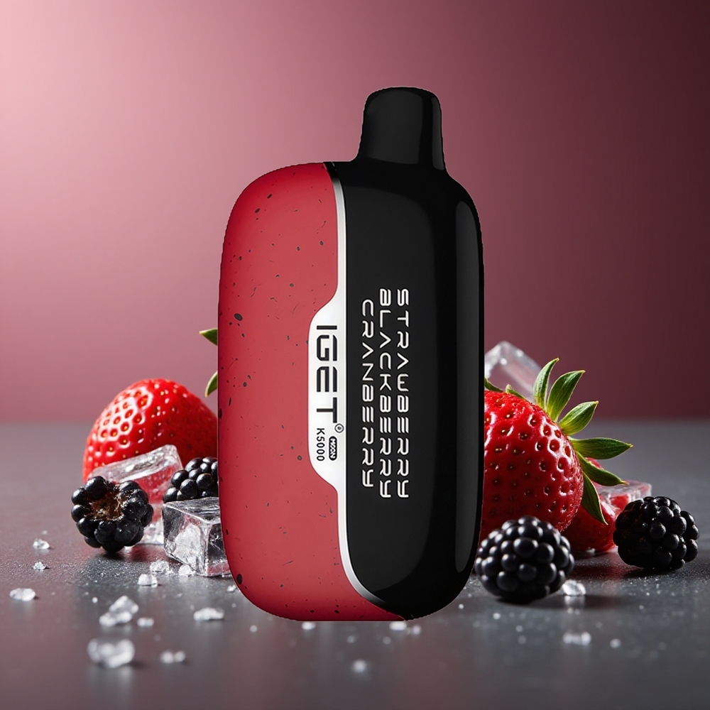 IGET Moon K5000 5000 Pufuri Afine Zmeură Vape 81.5g