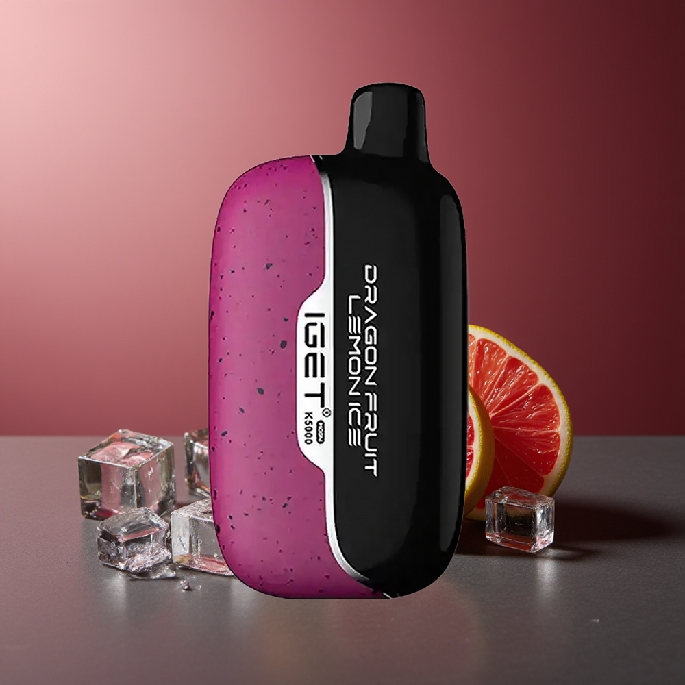 IGET Moon K5000 5000 Pufuri Dragon Fruit Lămâie Gheaţă PC Mesh