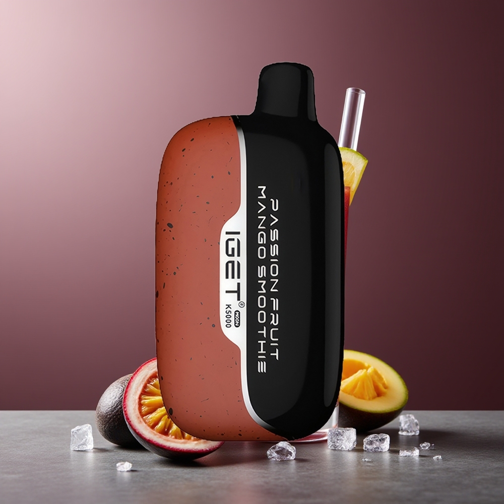 IGET Moon K5000 5000 Pufuri Vape Smoothie Fructul Pasiunii și Mango 81.5g 1.35 Ohm