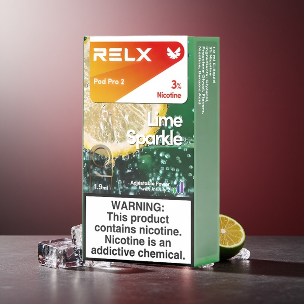 RELX Pod Pro 2 600 Pufuri Scânteie de Lămâie 1.9ml 3 Moduri