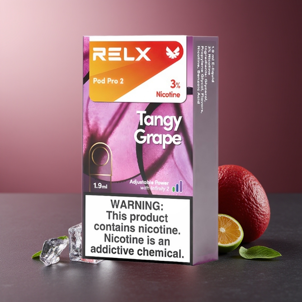 RELX Pod Pro 2 600 Tangy Struguri 1.9ml