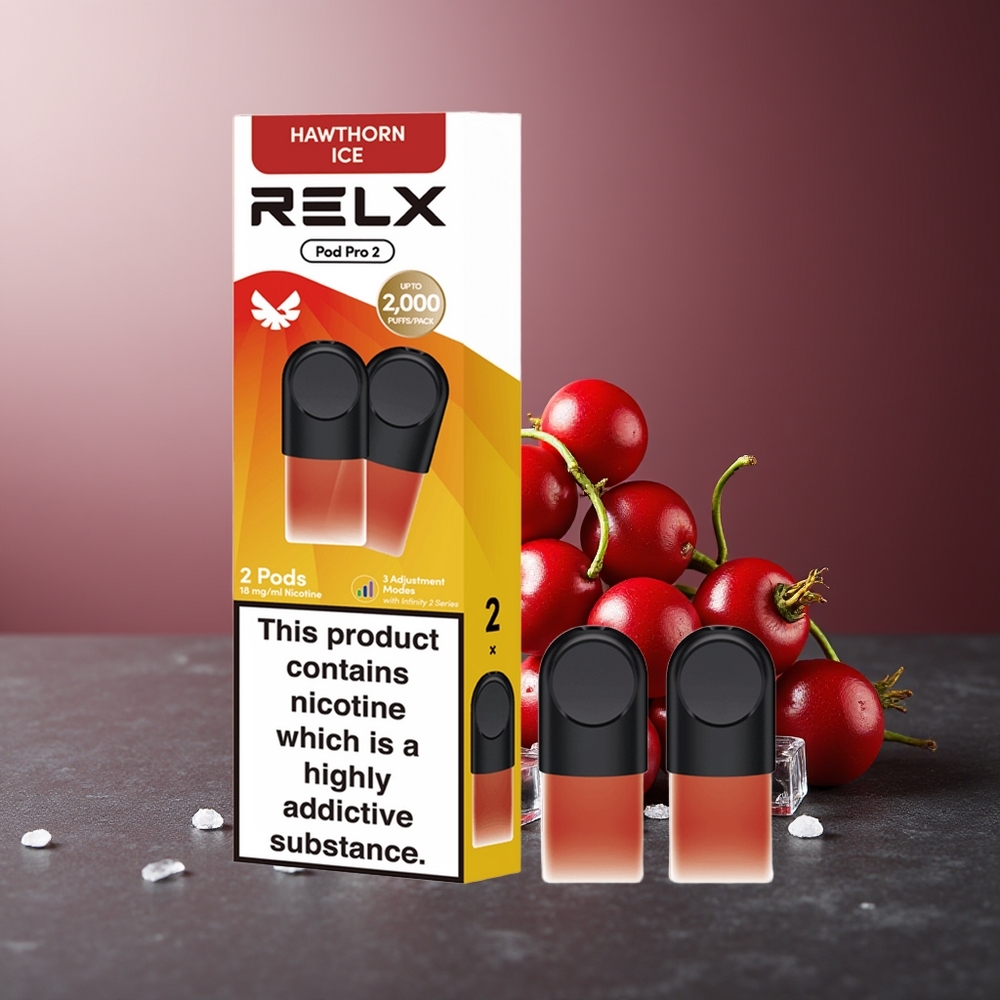 RELX Pod Pro 2 600 de fumuri 1.9ml Măceș Gheață Moduri Eco-Smooth-Boost