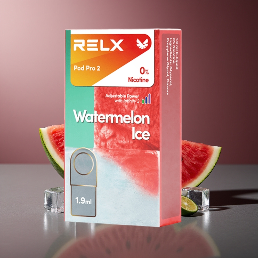 RELX Pod Pro 2 600 de fumuri Pepene Verde Gheață 1,9ml 3 Moduri de Tensiune