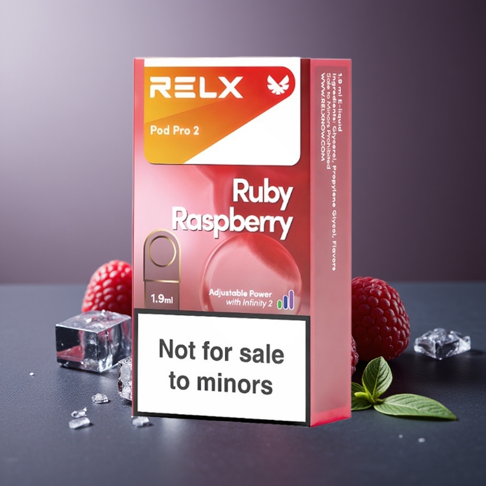 RELX Pod Pro 2 600 de pufuri Zmeură Albastră 1.9ml