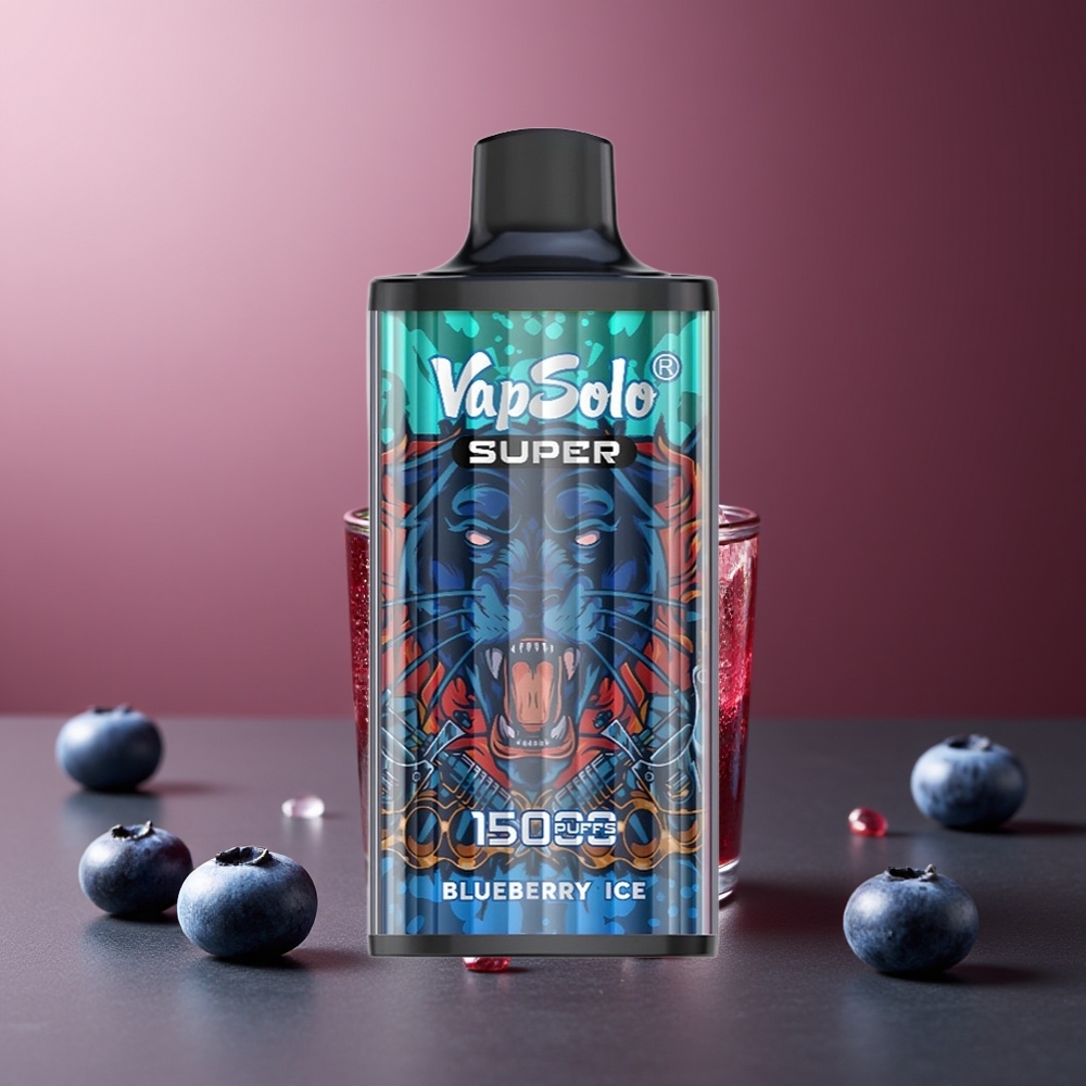 Vapsolo Super 15000 Pufuri Afine Înghețate 40ml 850mAh