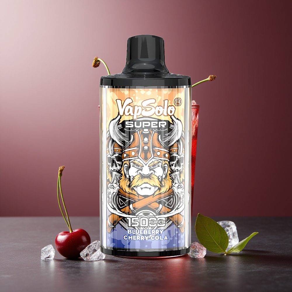 Vapsolo Super 15000 Pufuri Cireșe Cola 40ml 850mAh