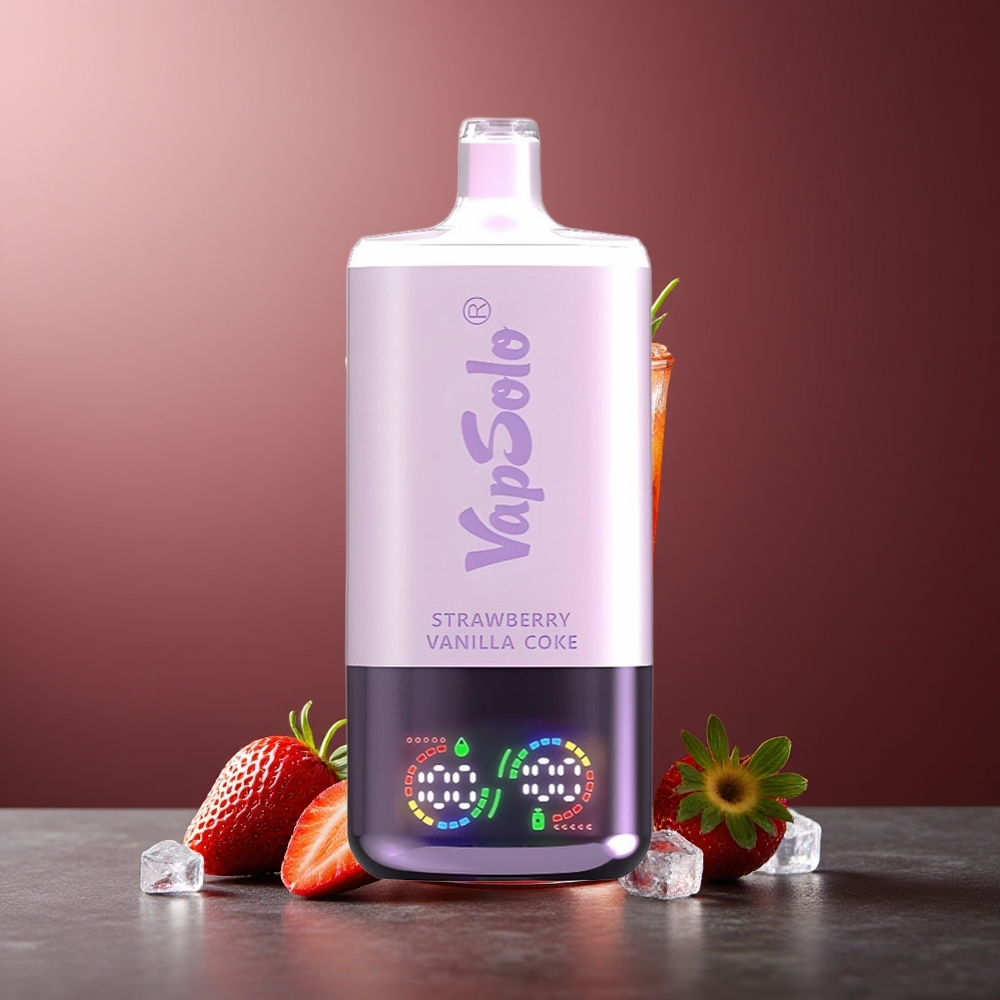 VapSolo Triple 30000 Pufuri Capsuni Vanilie Coca