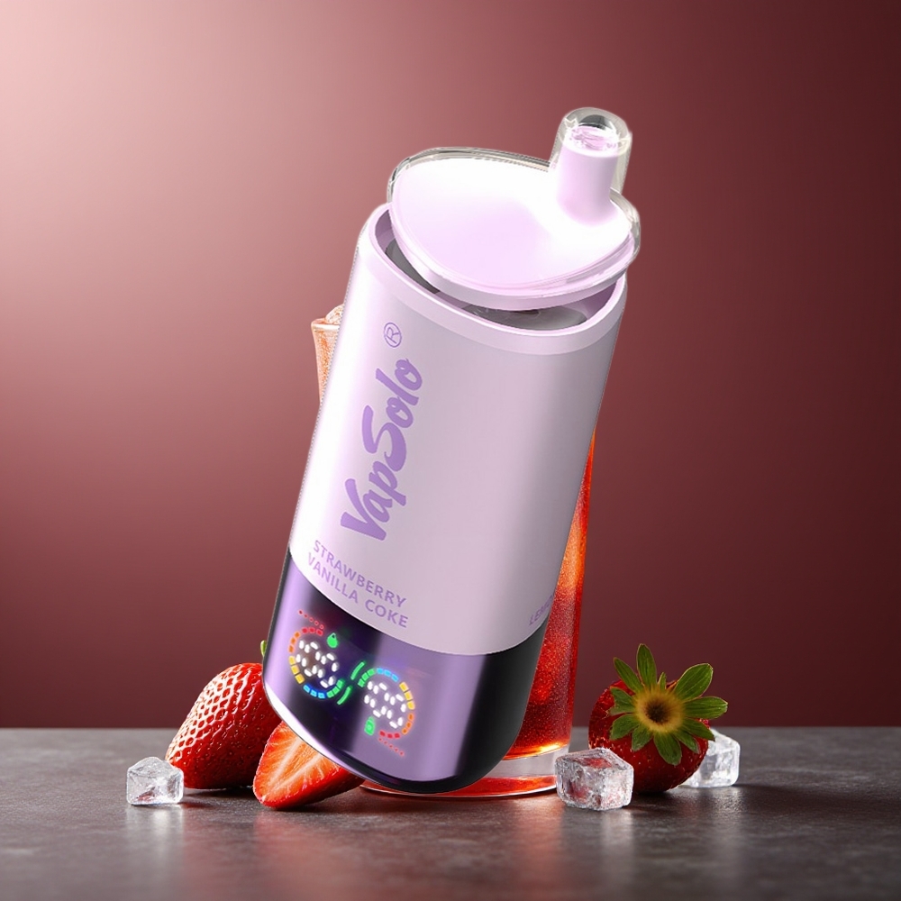 VapSolo Triple 30000 Pufuri Capsuni Vanilie Coca