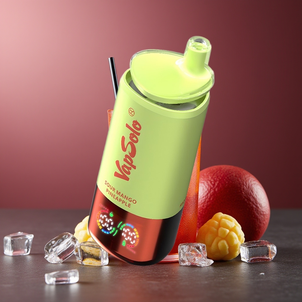 Vapsolo Triple 30000 Pufs Mango acrișor Ananas 40ml Type-C