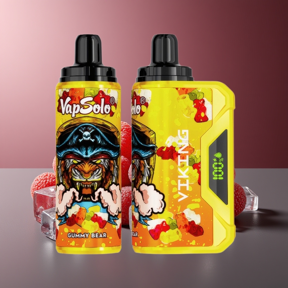 VapSolo VIKING 12000 Pufuri Gummy Bear 22ml Type-C