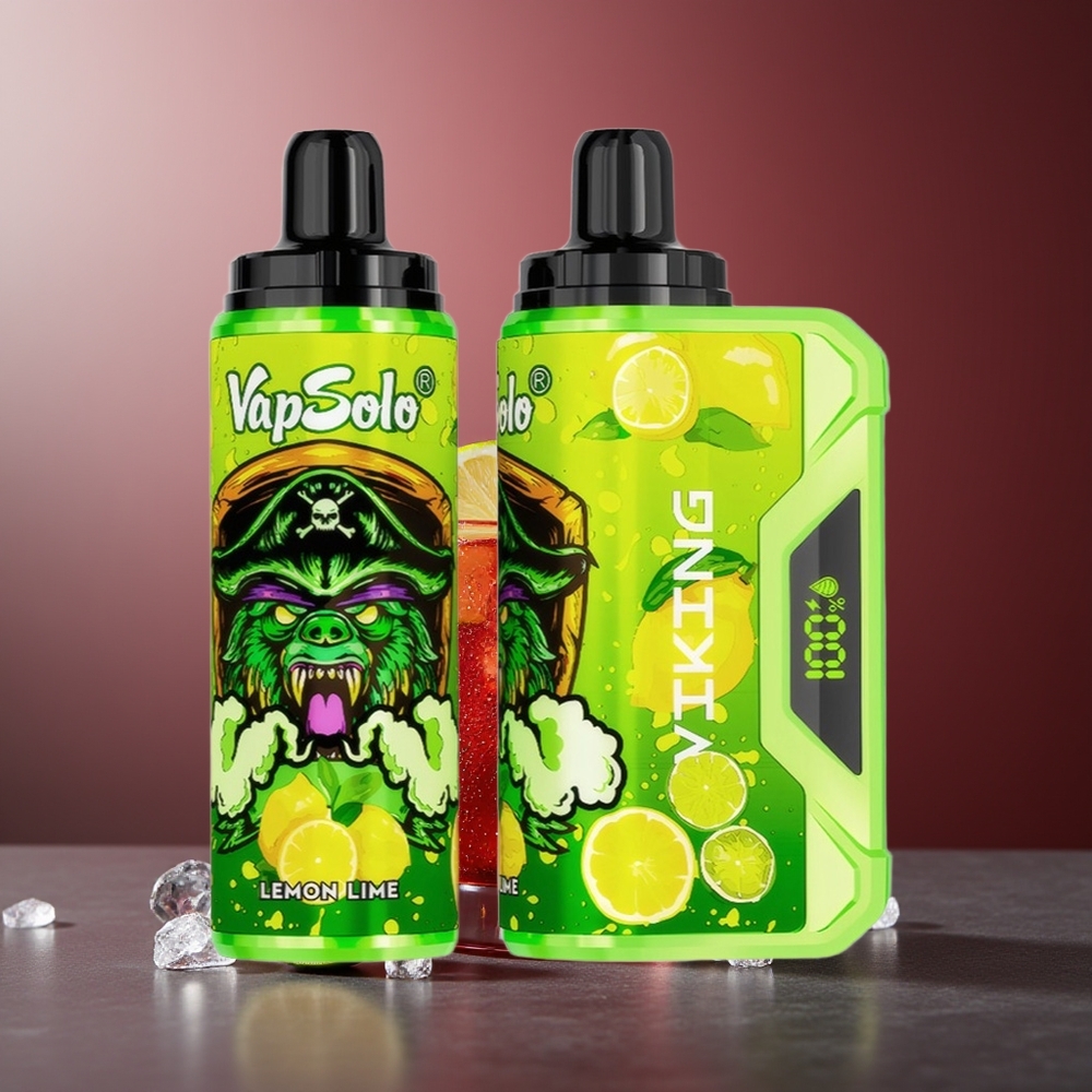 VapSolo VIKING 12000 Pufuri Vape Lămâie Lime 22ml Type-C
