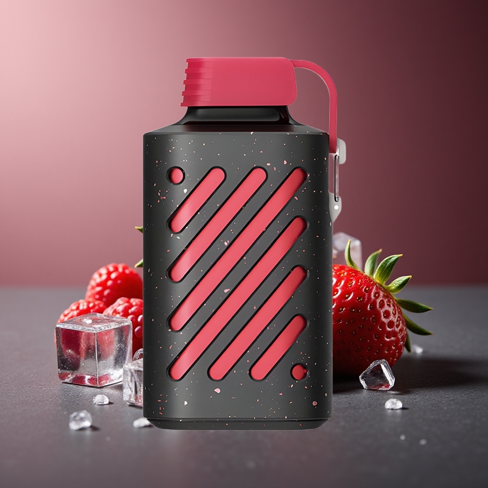 VOZOL GEAR 10000 Pufuri Capsuni Zmeură Baterie 500mAh 20ml Lichid