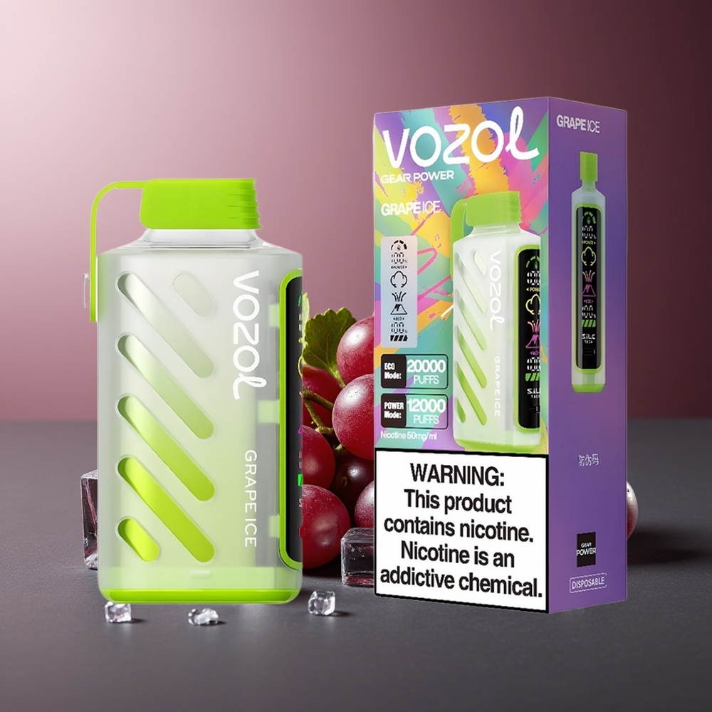 VOZOL Gear Power 20000 Pufuri Afișaj Full Screen Strugure Gheață