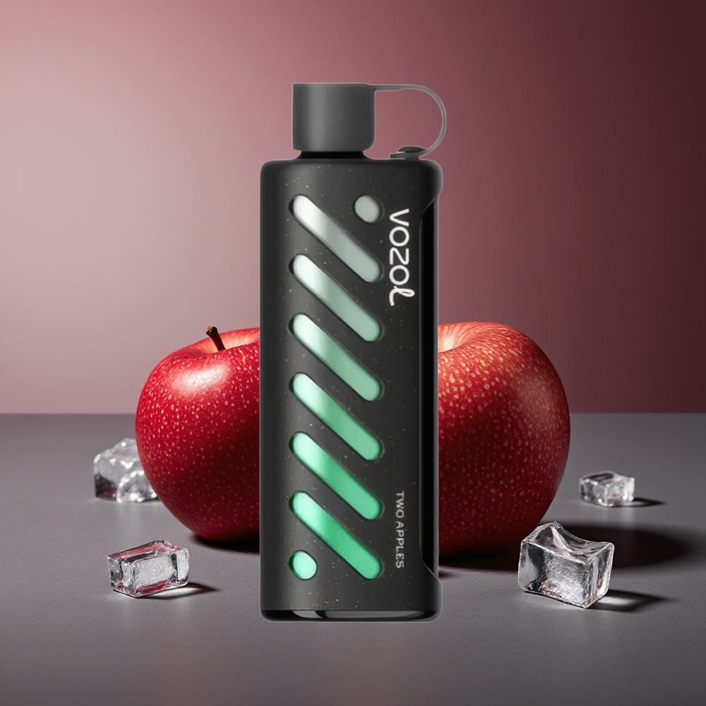 VOZOL Gear Shisha 25000 Pufuri Două Mere 5mg/ml
