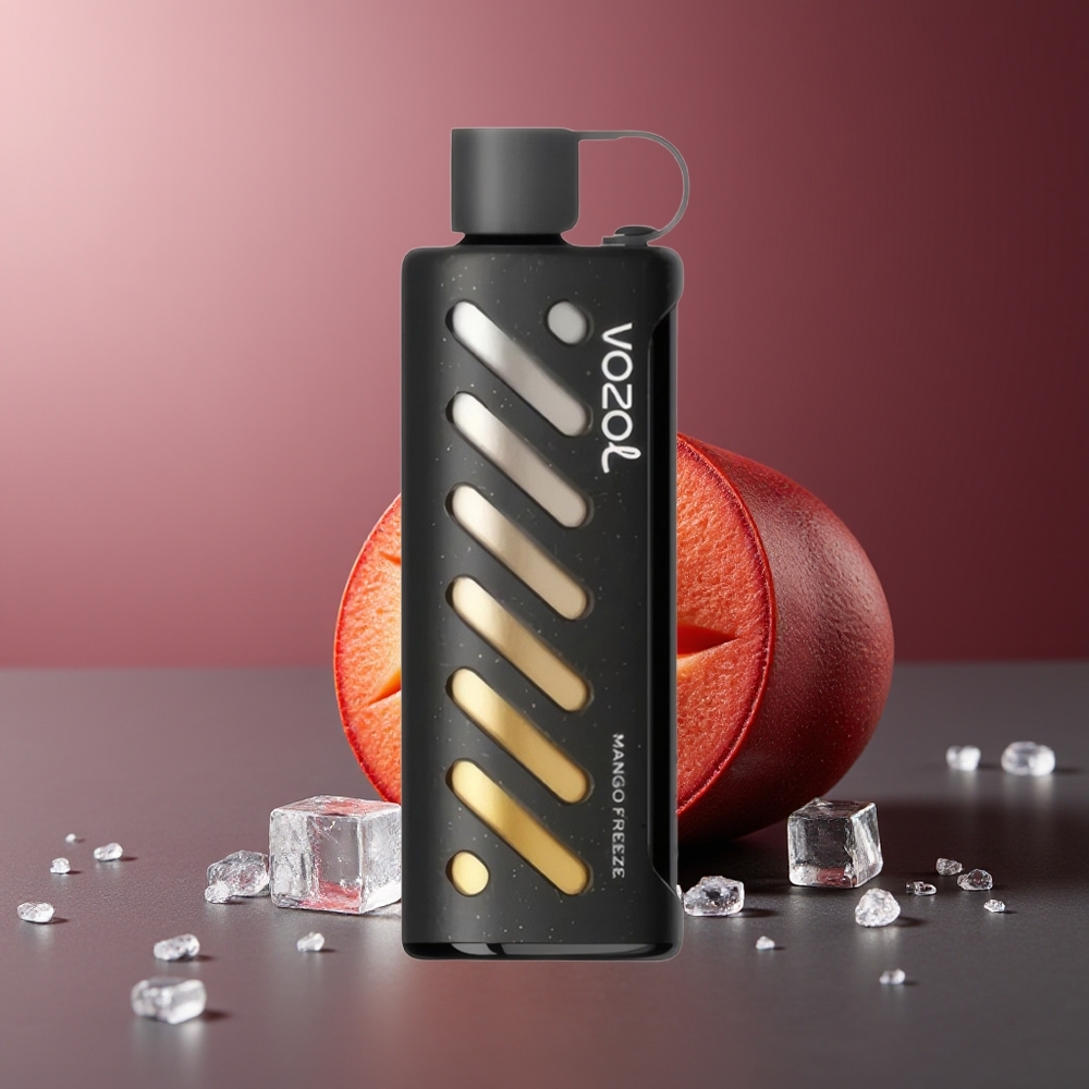 VOZOL Gear Shisha 25000 Pufuri Mango Înghețat Dual Mesh