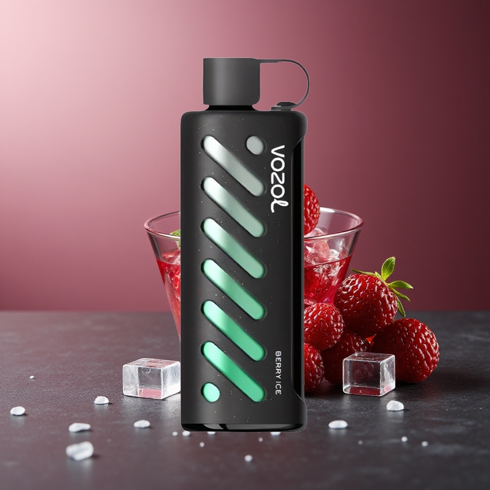 VOZOL Gear Shisha 25000 Pufuri Shisha Fructe de Pădure Gheață S.iL.C Tech 1000mAh
