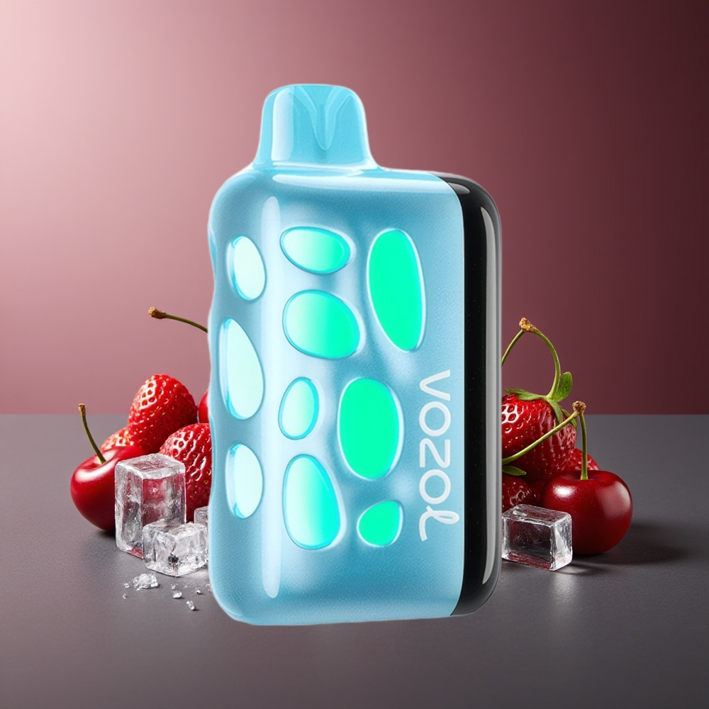 VOZOL RAVE 40000 Vape Cireșă Căpșună 270° Glow Eclipse
