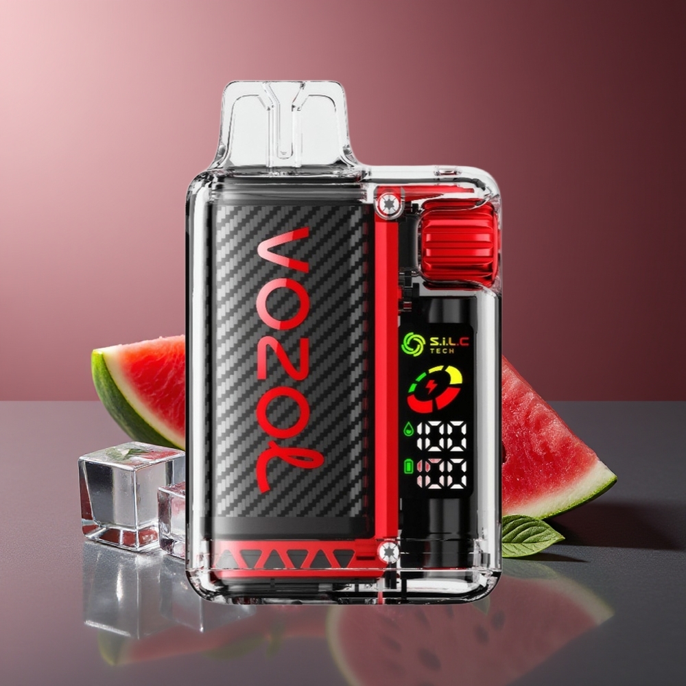 VOZOL Vista 20000 Pufuri Vape Zmeură Pepene Verde Reîncărcabil OLED